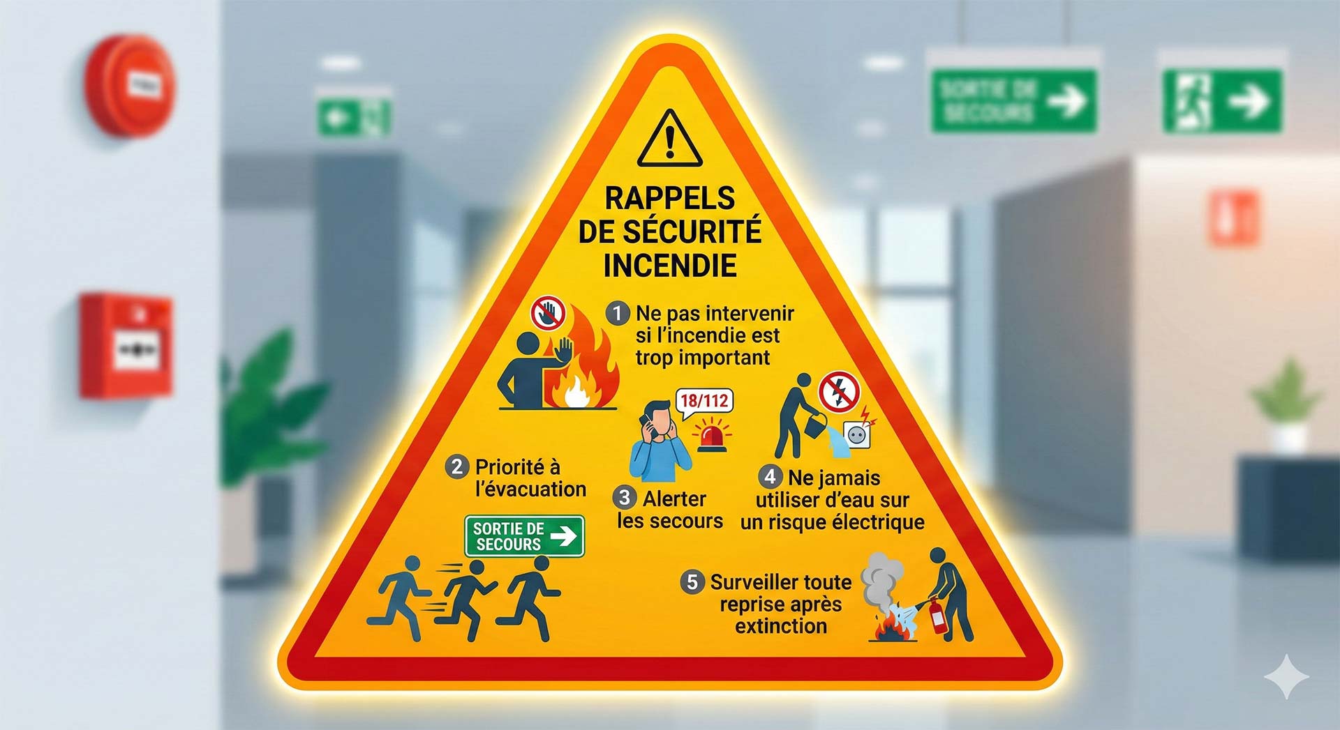 Rappels de sécurité incendie